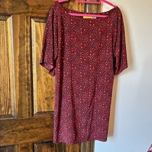 Alice + Olivia Red and purple Dress
